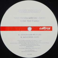 David Morales With Lea-Lorién - Better That U Leave - Image 3