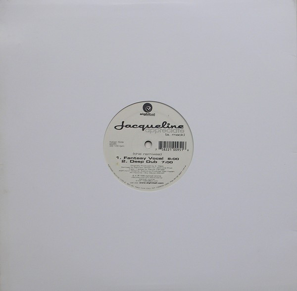 Jacqueline - Appreciate (The Remixes) - Image 2