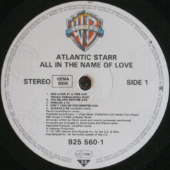 Atlantic Starr - All In The Name Of Love - Image 3