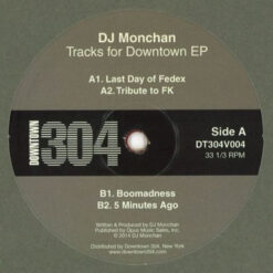 DJ Monchan - Tracks For Downtown EP - Image 2