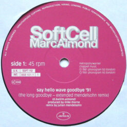 Soft Cell, Marc Almond - Say Hello Wave Goodbye '91 - Image 3