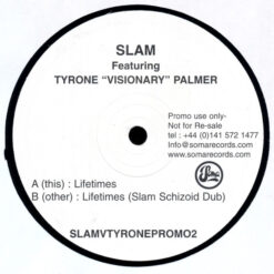 Slam Featuring Tyrone "Visionary" Palmer* - Lifetimes