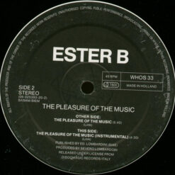 Ester B - The Pleasure Of The Music