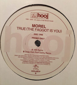 Morel - True (The Faggot Is You)