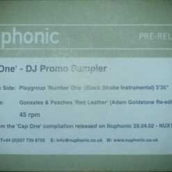 Playgroup / Gonzales & Peaches - Cap One - DJ Promo Sampler